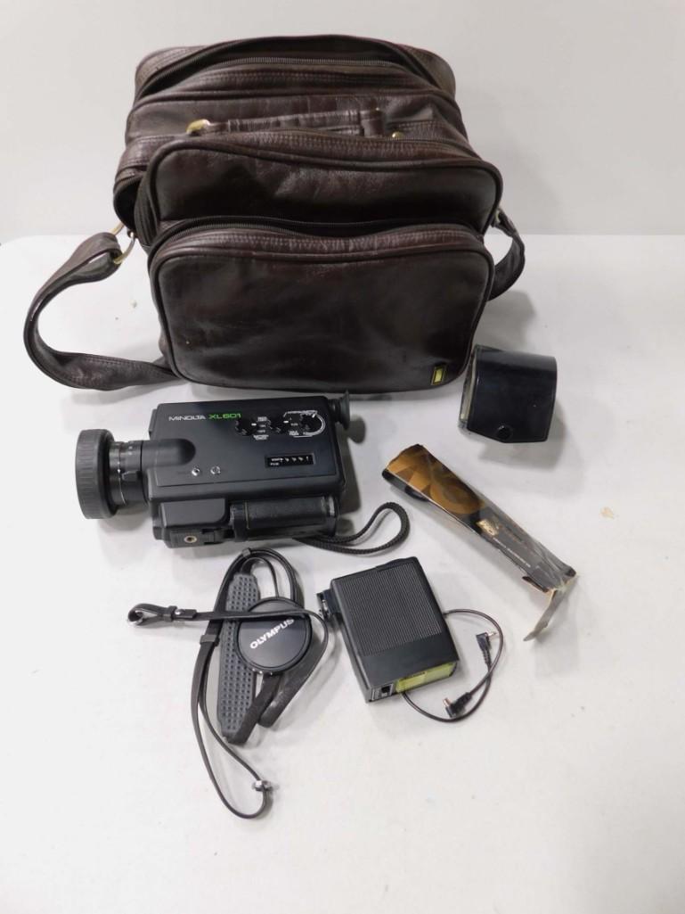Minolta Video Camera with Case , Other Camera Equipment (1 of 2)