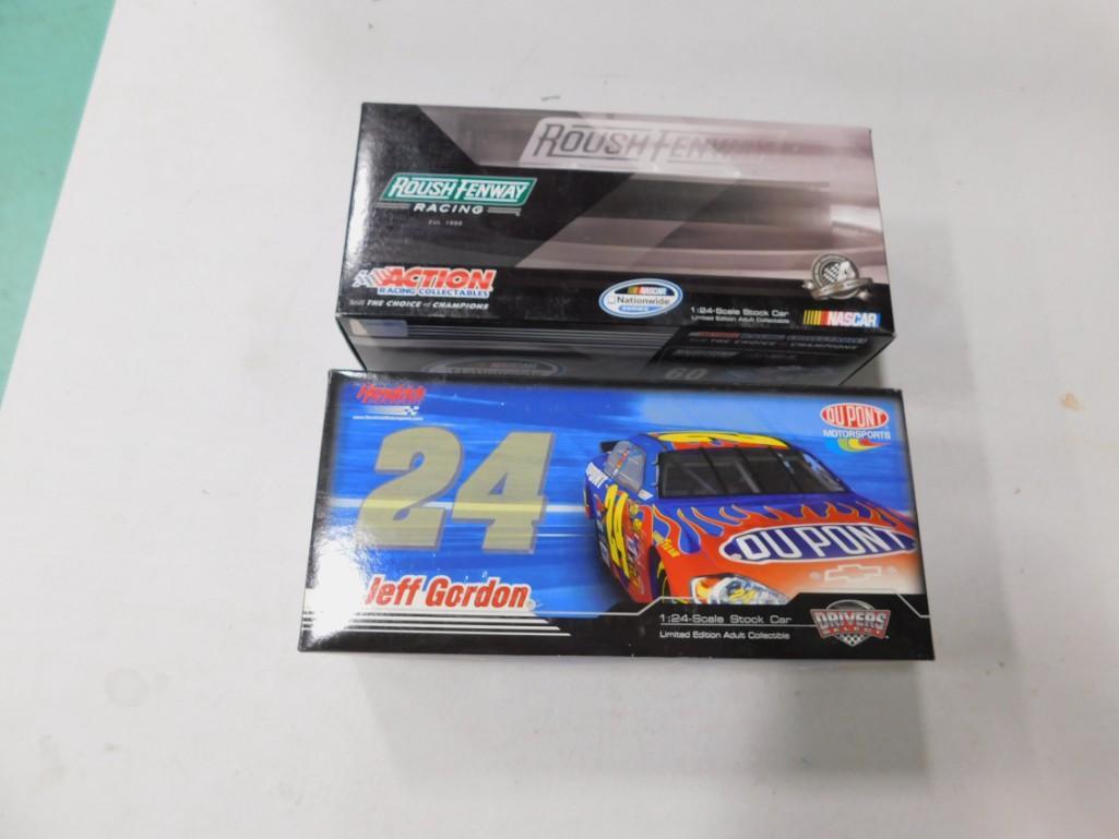 2 Nascar Die Cast Model Cars incl Rush Fenway and Jeff (1 of 2)