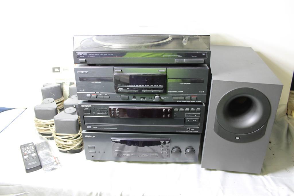 Kenwood Stereo System w JBL Speakers (1 of 15)