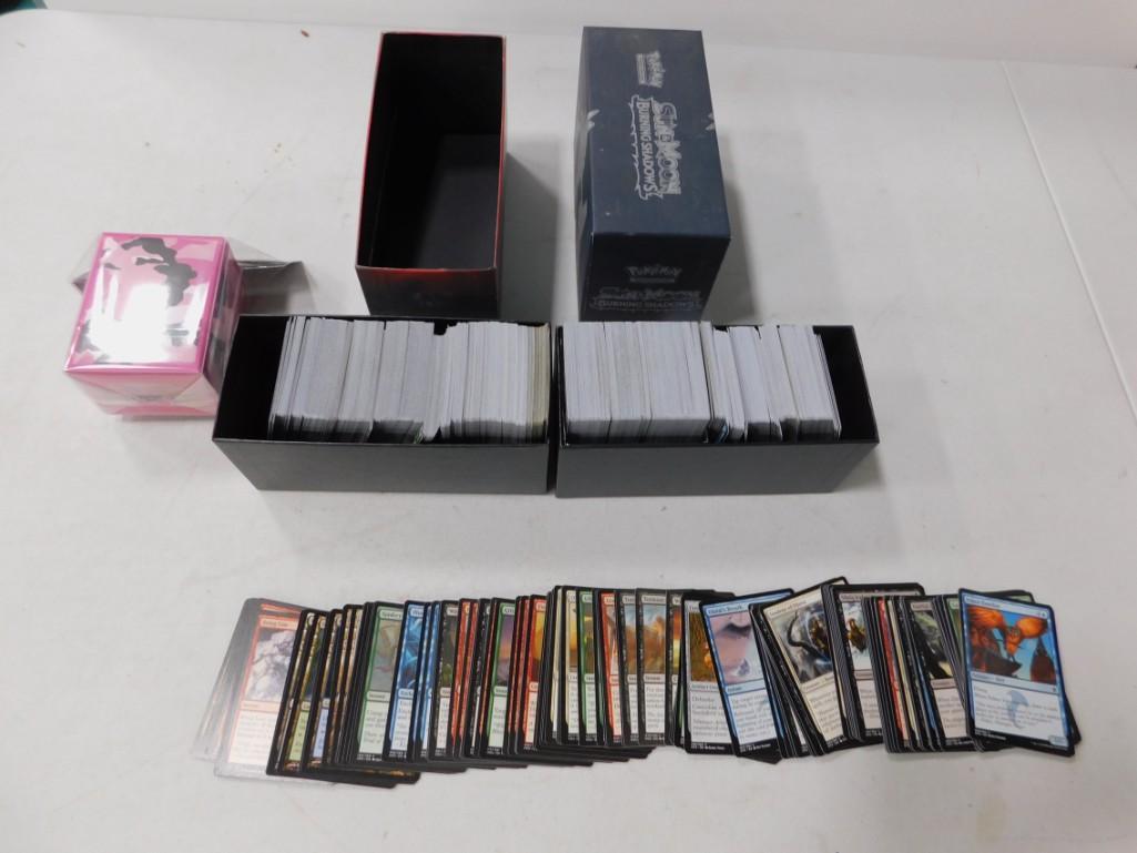 Magic the Gathering Cards Approx 1000: Magic the Gathering Cards Approx 1000 and New in Package Deck Box