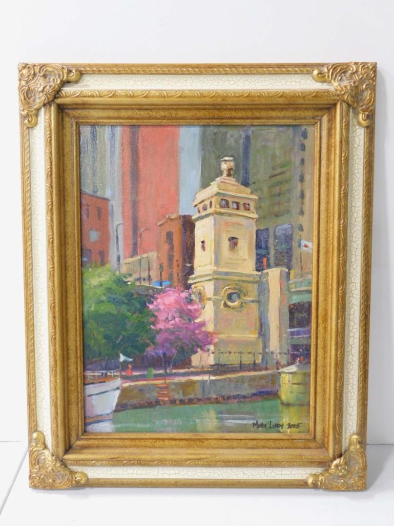 Mort Luby Jr Original Oil on Canvas 2005 Signed " For (1 of 6)