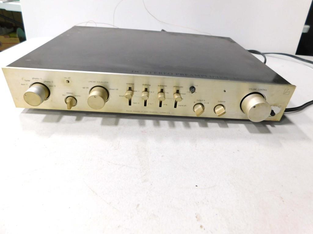 Vintage Luxman C-12 DC Stereo Pre Amplifier (1 of 4)