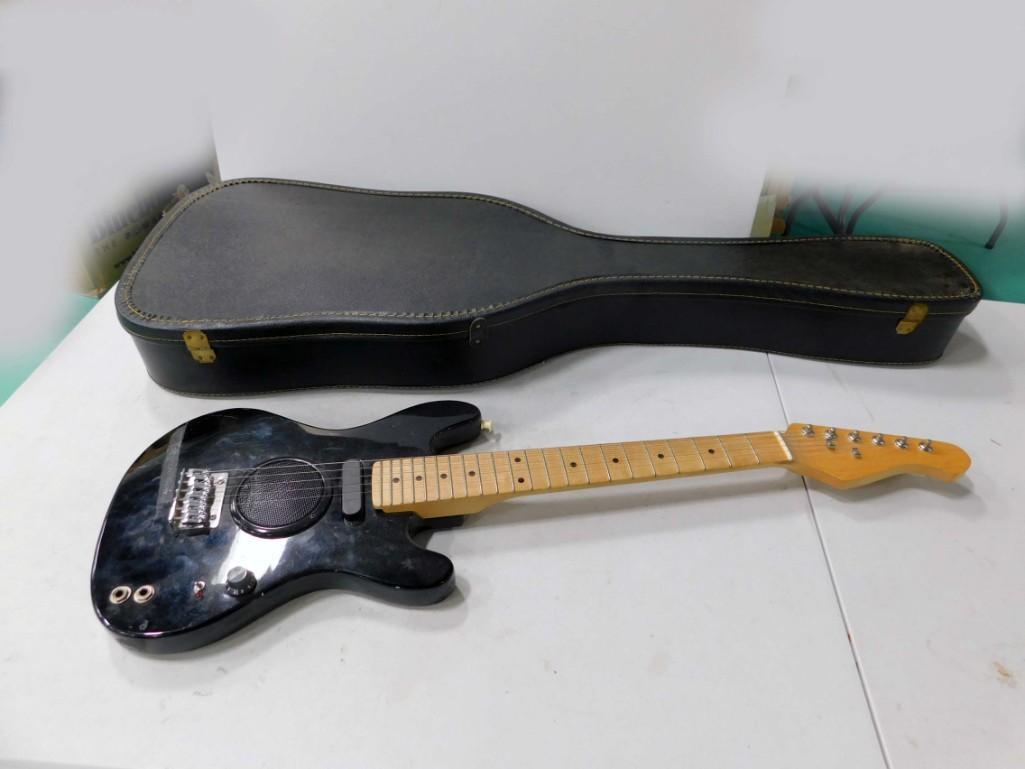 Electric Guitar with Speaker Built In and Hard Case (1 of 14)