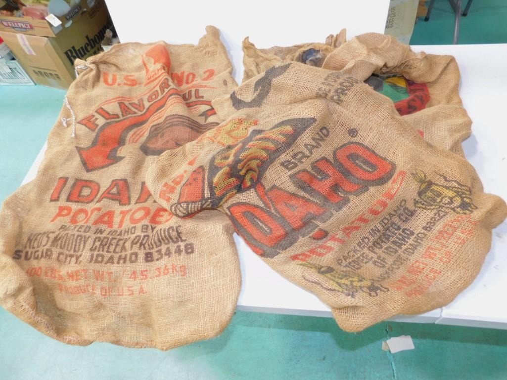 4 Burlap Potato Sacks (1 of 4)
