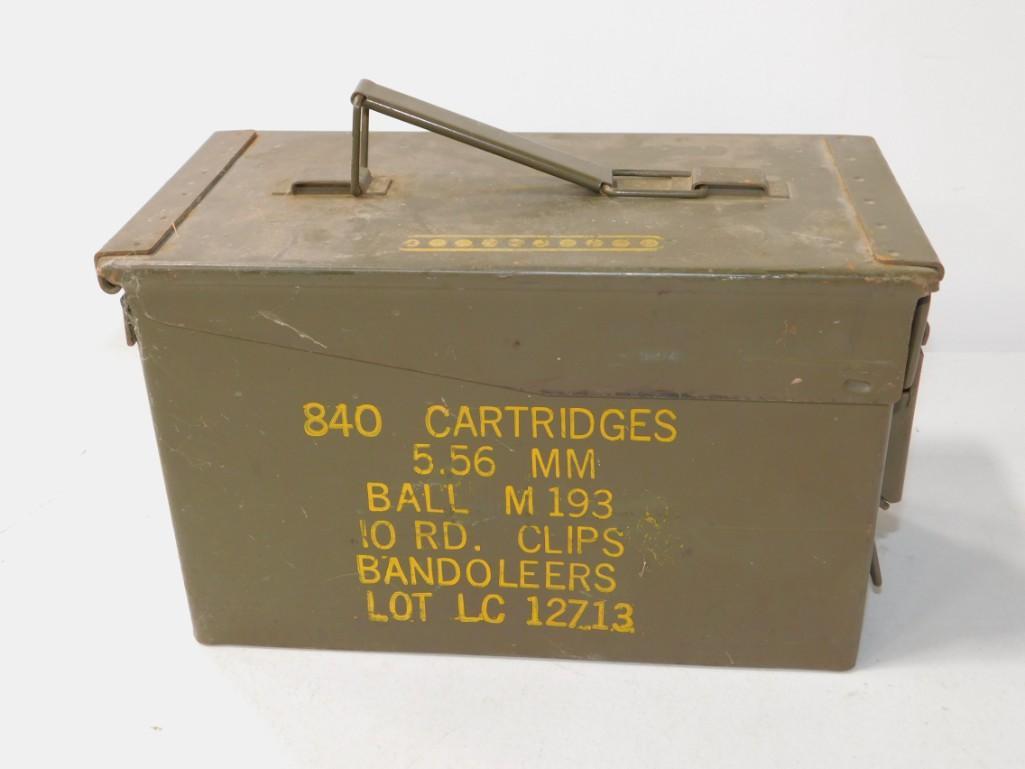 Vintage Military Ammo Box (1 of 4)