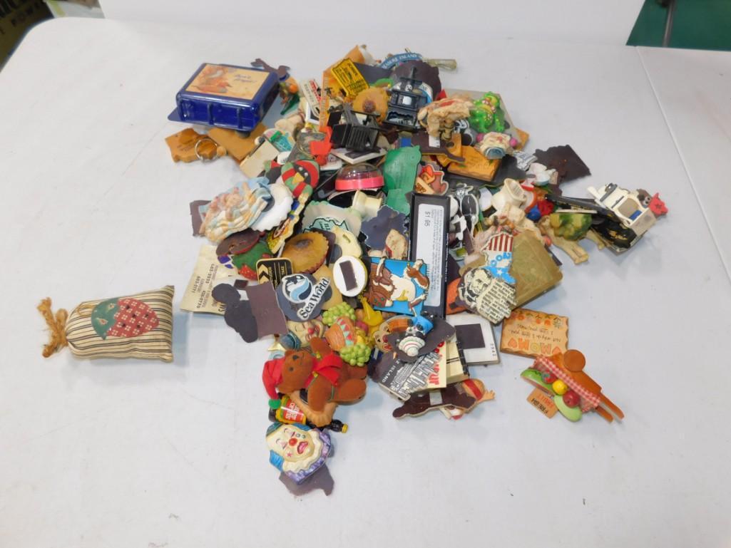 Large Lot of Refrigerator Magnets: Huge Lot of Refrigerator Magnets