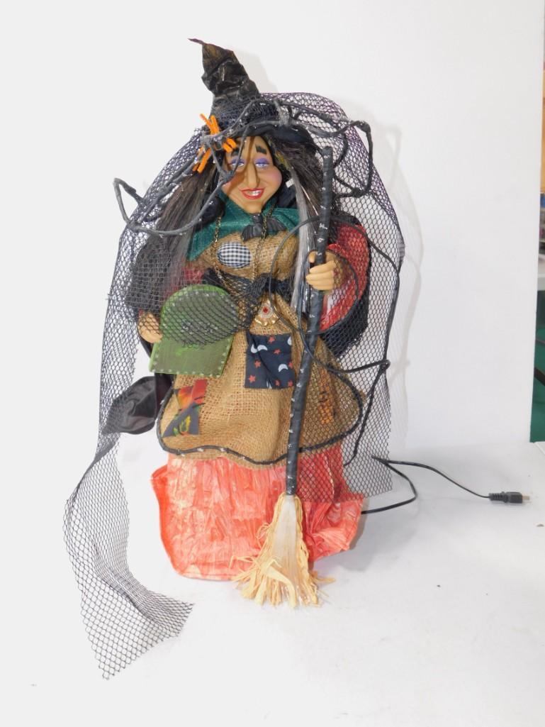 Fiber Optic Witch Halloween Decoration (1 of 3)