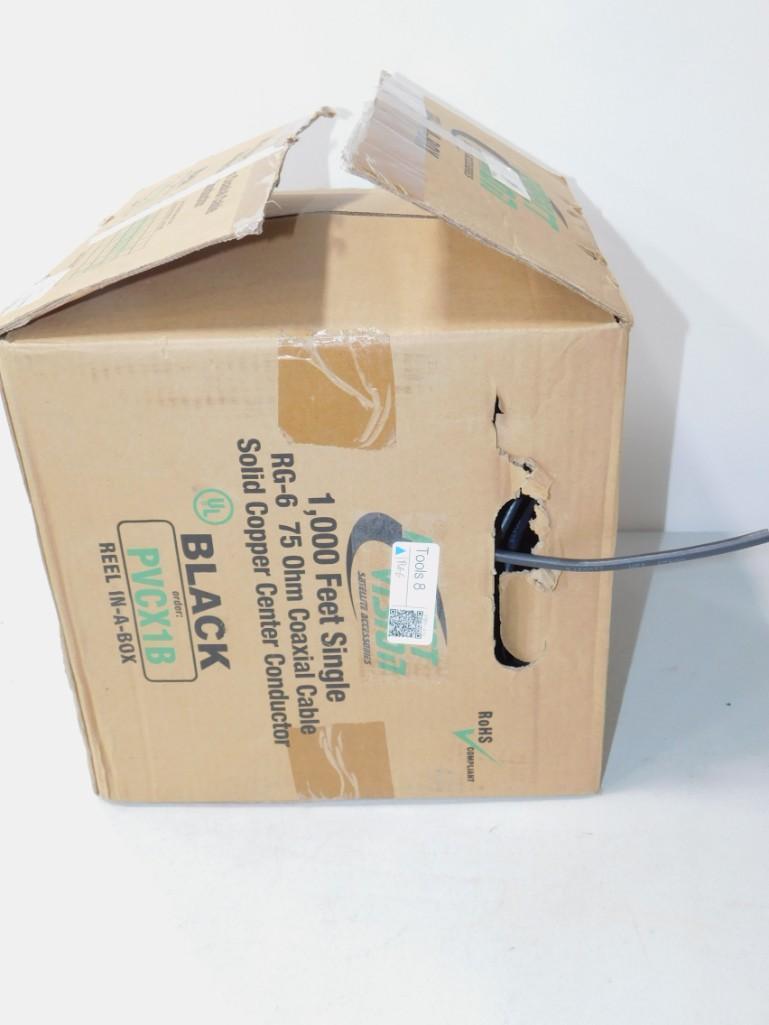 Approx 1000 Feet RX-6 75 Ohm Coaxial Cable (1 of 2)