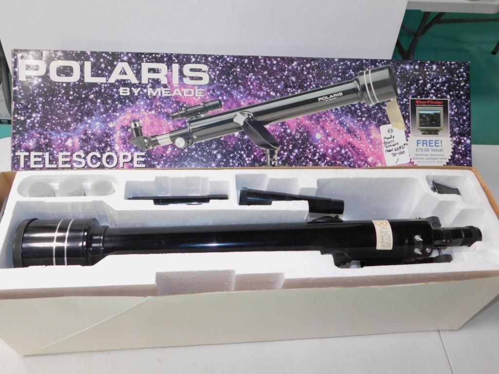 Meade Polaris Telescope Model 60AZ-M in Original Box , (1 of 5)