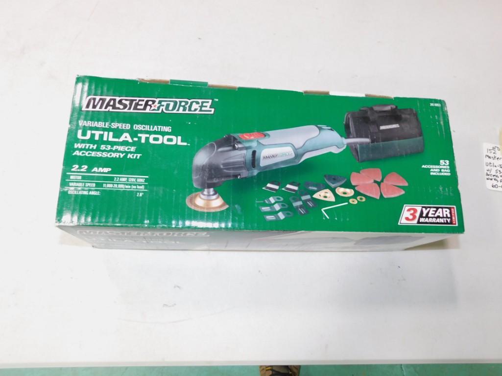 Masterforce Utila Tool w 53 pc Accessory Kit Works (1 of 3)