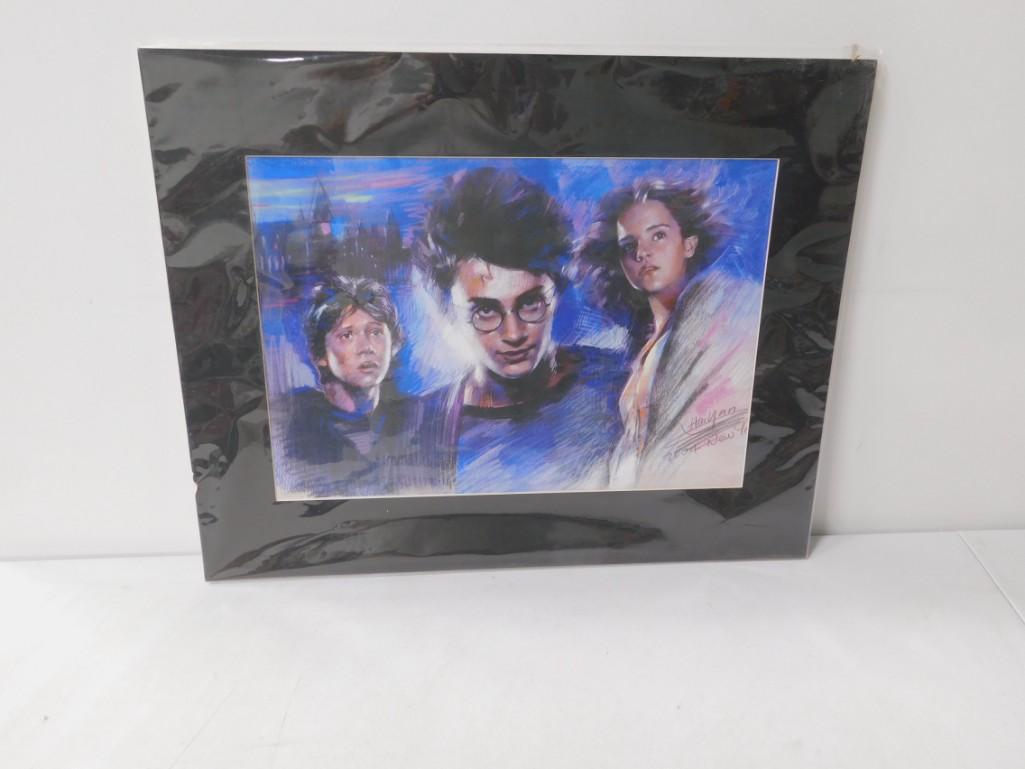 Harry Potter Matted Print: Harry Potter Matted Print