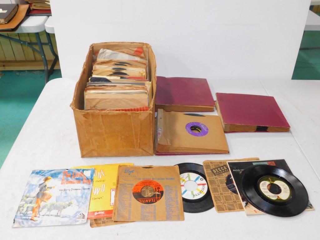 Lot of 45 RPM Vinyl Records incl Paul McCartney , Men (1 of 3)