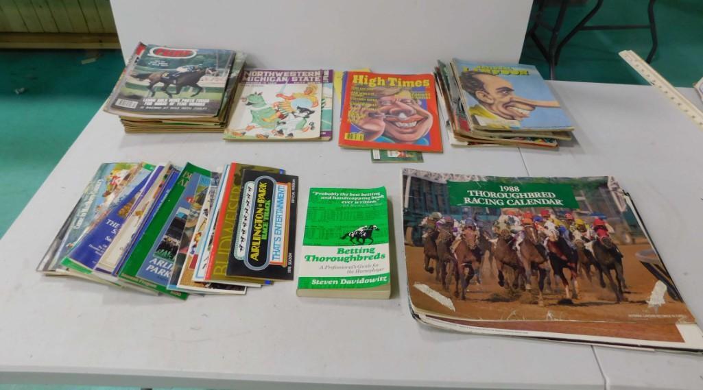 Lot of Ephemera incl Turf Magazines from the 1980s, (1 of 5)
