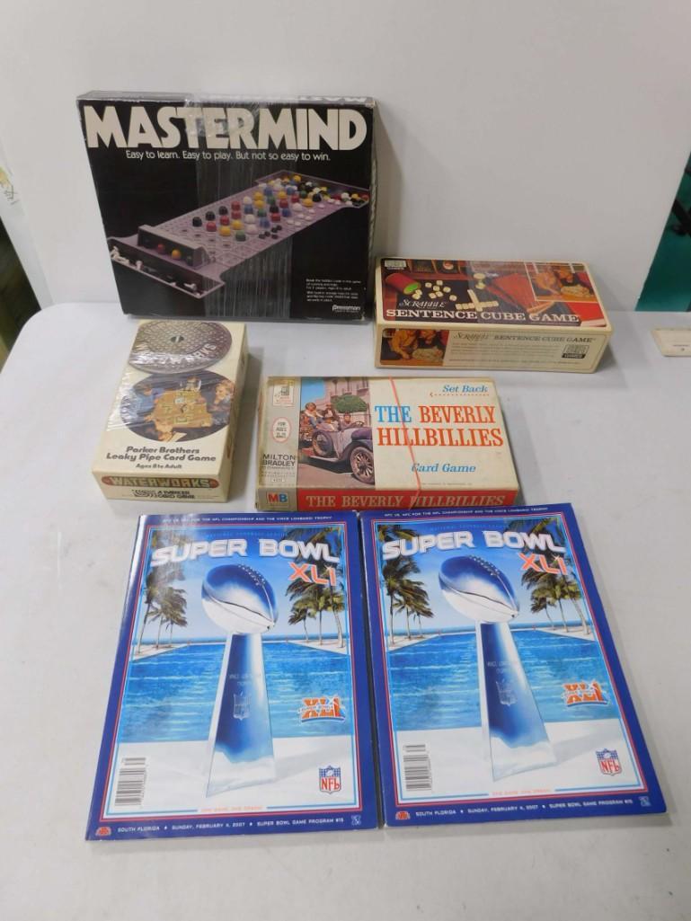 Lot of Vintage Board Games incl Mastermind , Scrabble , (1 of 4)