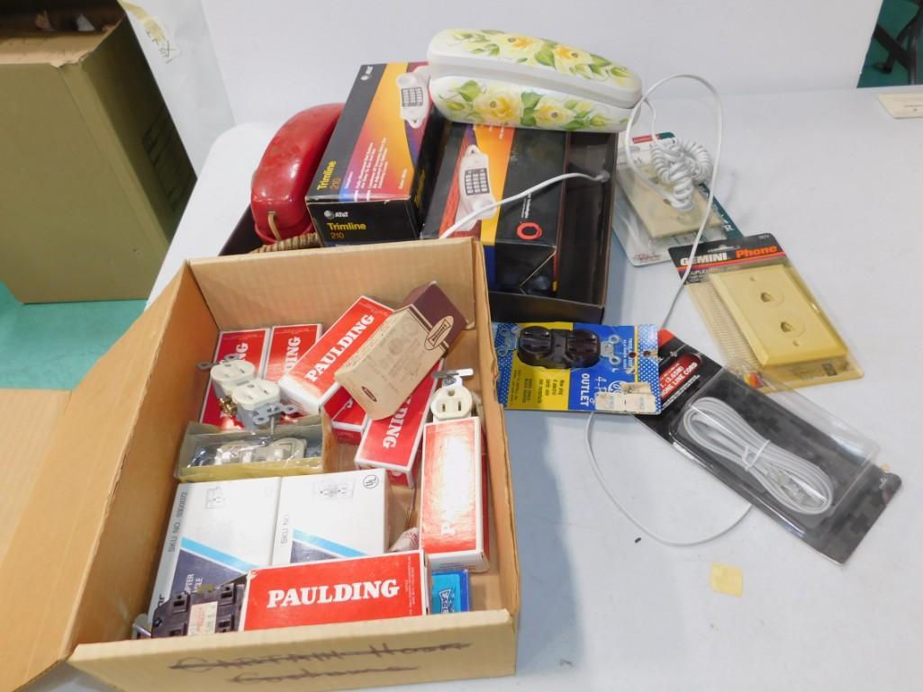 Lot of Telephones and Misc Electronic Items and Parts (1 of 4)