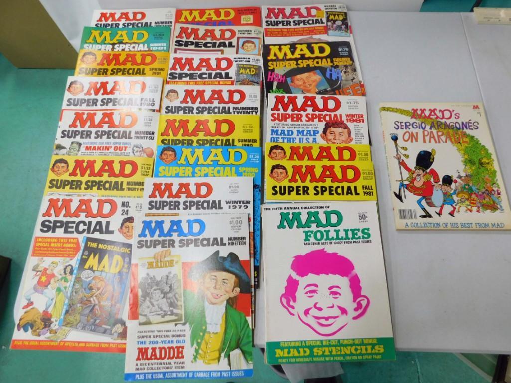 Lot of Mad Magazine Specials , Super Specials , Follies (1 of 6)