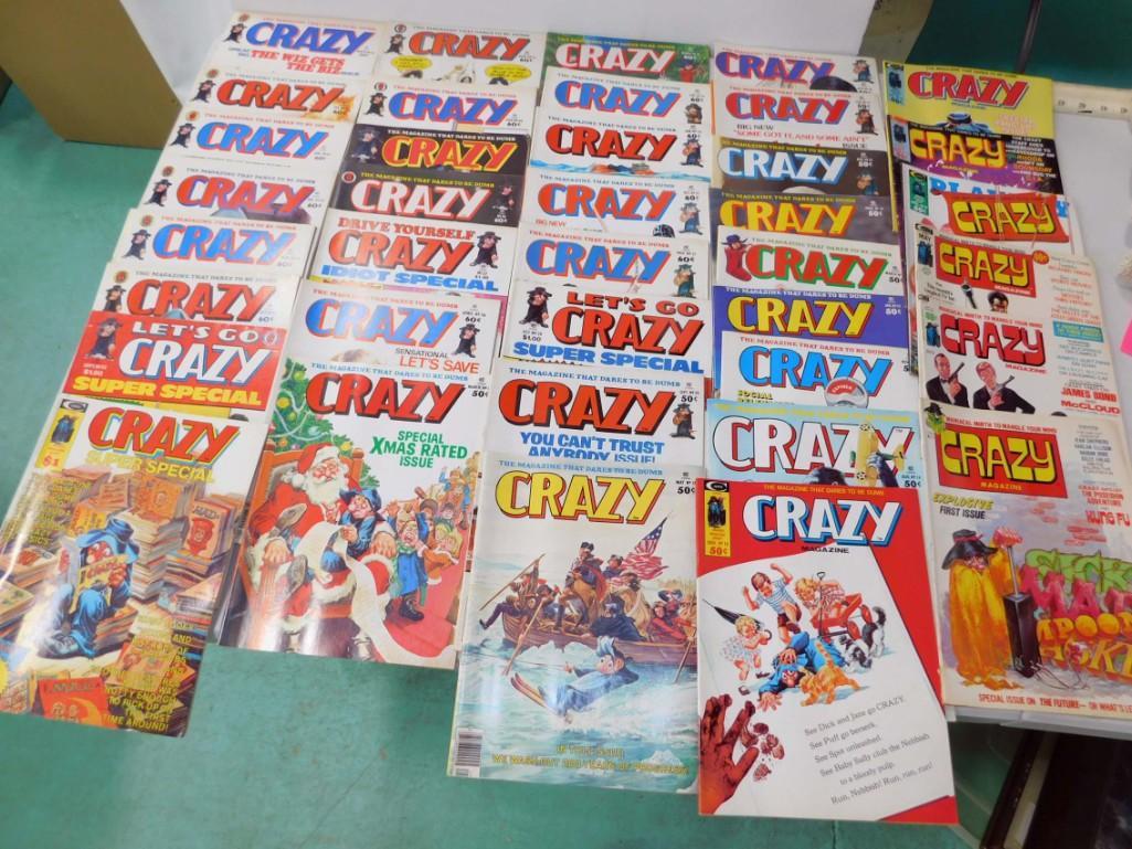 Lot of Crazy Magazines incl Let's Go Crazy Super (1 of 6)