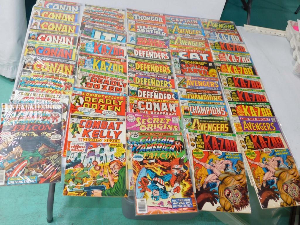 Lot of Vintage Comic Books incl Conan the Barbarian , (1 of 6)