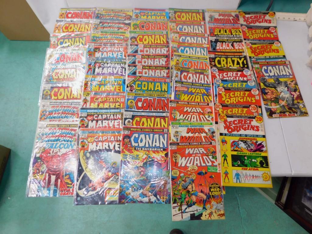 Approx 50 Vintage Comic Books incl Conan the Barbarian (1 of 6)
