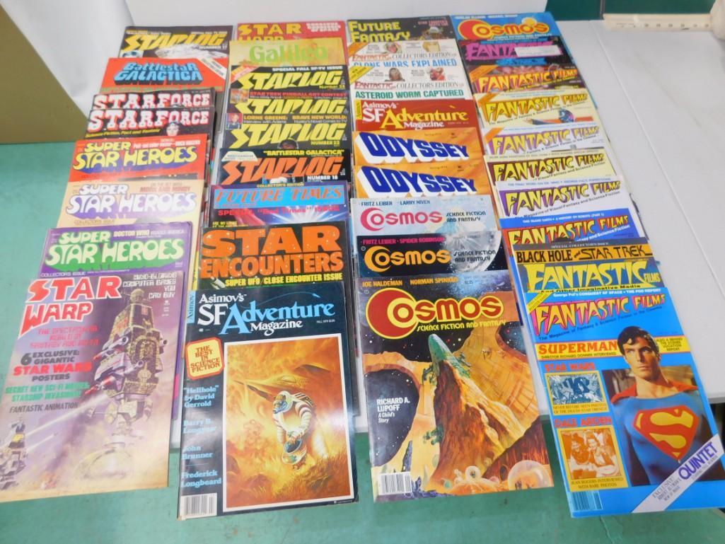 Lot of Sci Fi Magazines 1970s and Early 1980s (1 of 5)