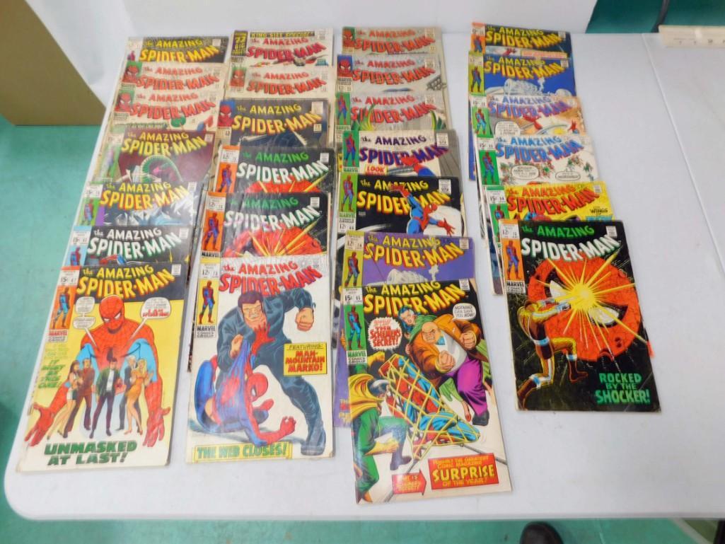 Lot of Vintage The Amazing Spider Man Comics Mostly 12 (1 of 5)