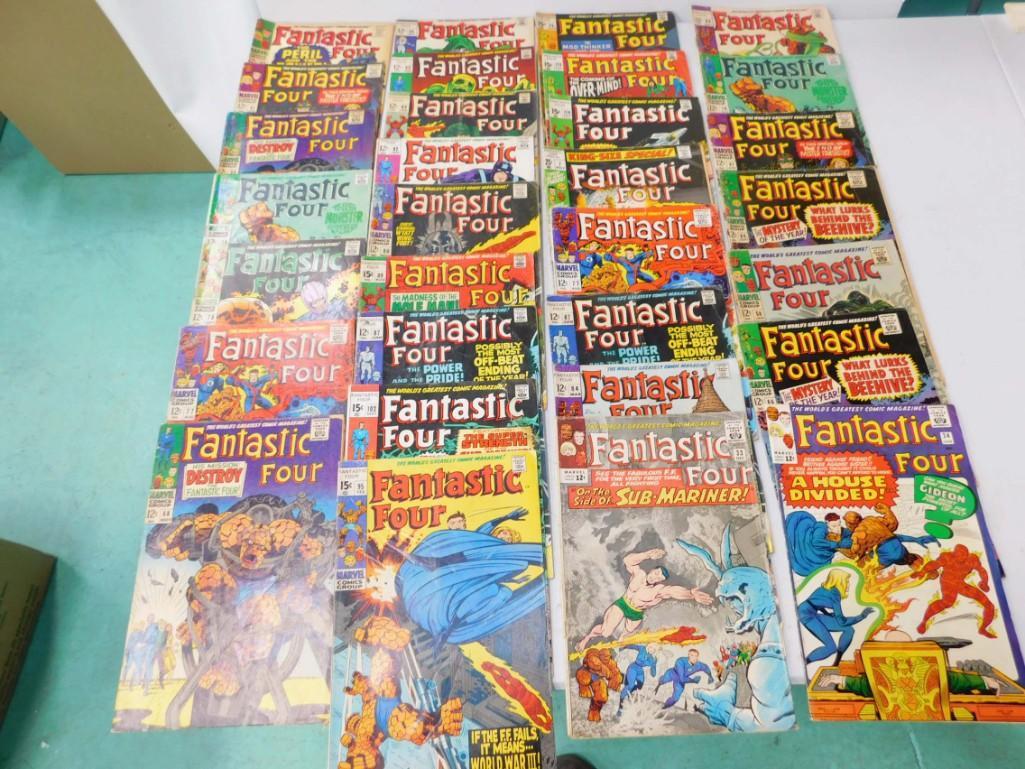 31 Fantastic Four Comics Mostly 12 and 15 Cent Comic (1 of 5)