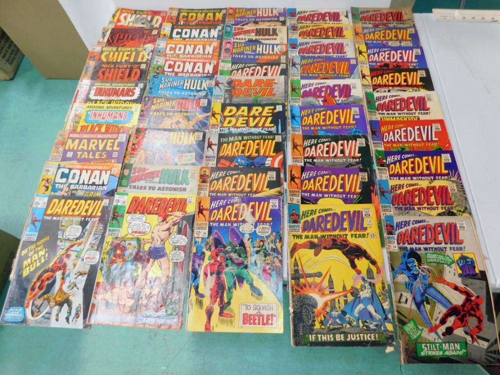 45 Comic Books incl Nick Fury Agent of Shield , The (1 of 5)