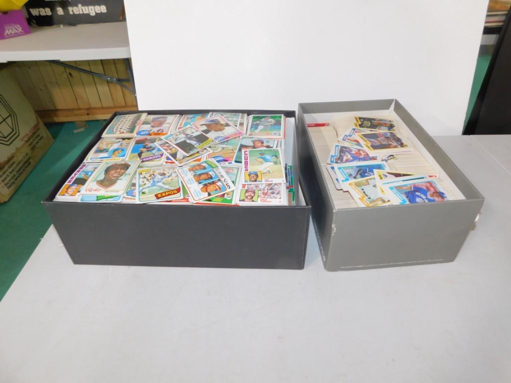 2 Boxes of Baseball Cards incl 1 Box of 1990 Fleer and (1 of 3)