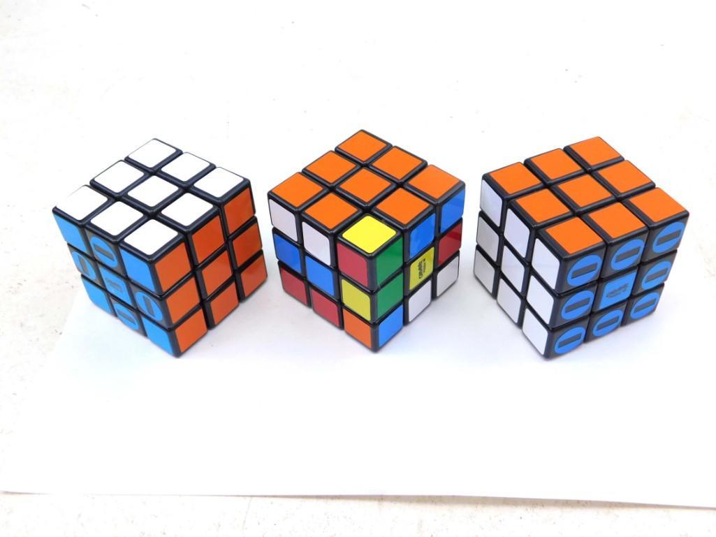 Lot of 3 Calvin's Bandaged Cube Twisty Puzzles (1 of 2)