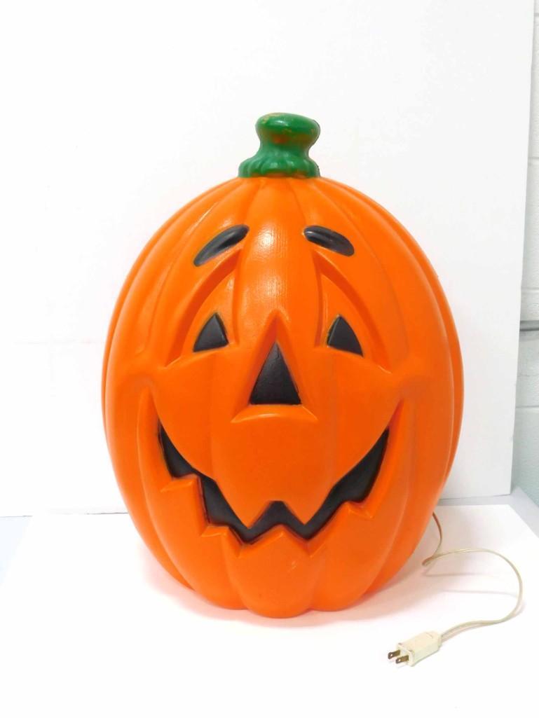 Halloween Blow Mold Pumpkin or Jack O Lantern (1 of 4)