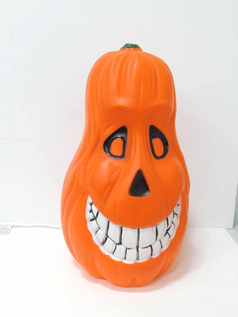 Halloween Blow Mold Pumpkin or Jack O Lantern (1 of 4)