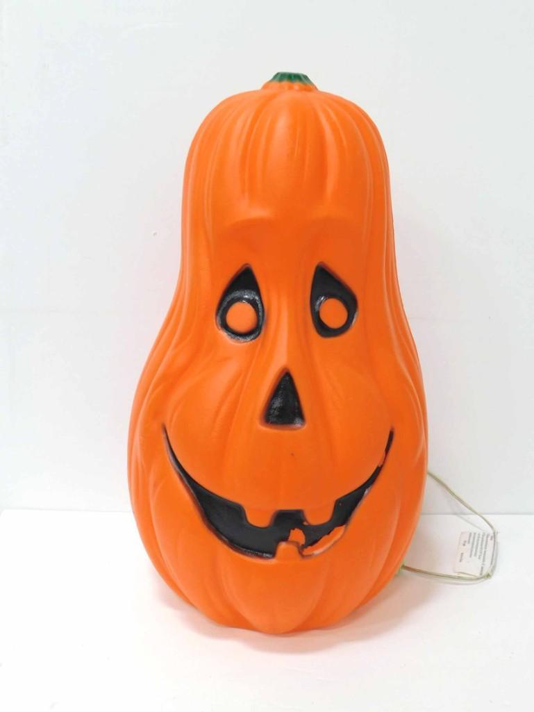 Halloween Blow Mold Pumpkin or Jack O Lantern (1 of 4)