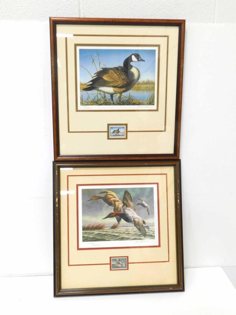 2 Framed Duck Stamp Prints (1 of 7)