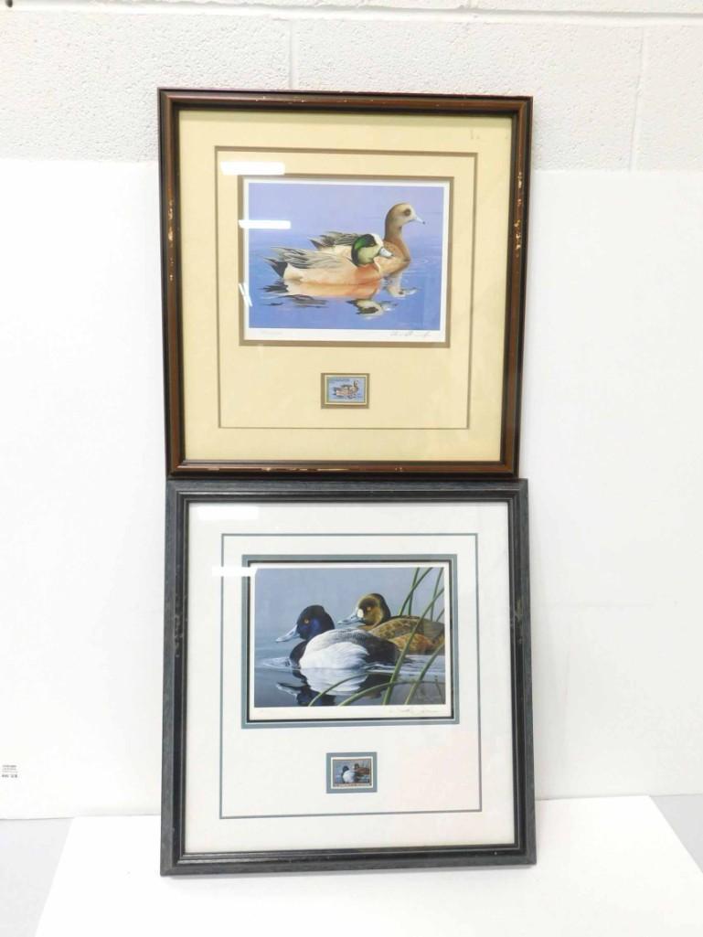 2 Framed Duck Stamp Wildlife Prints (1 of 7)