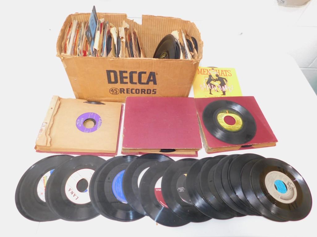 Lot of 45 RPM Records incl Paul and Linda McCartney ,: Lot of 45 RPM Records incl Paul and Linda McCartney , Men Without Hats , Grand Funk Railroad, Four Seasons , etc. Condition: unchecked and unplayed