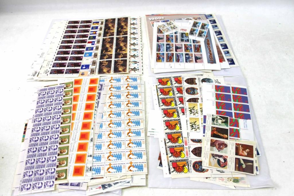 Unused and Block Stamps incl Space , Love , (1 of 3)