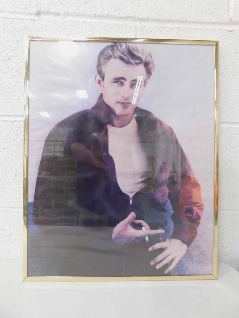 Poster of James Dean Framed 16"x20" (1 of 2)