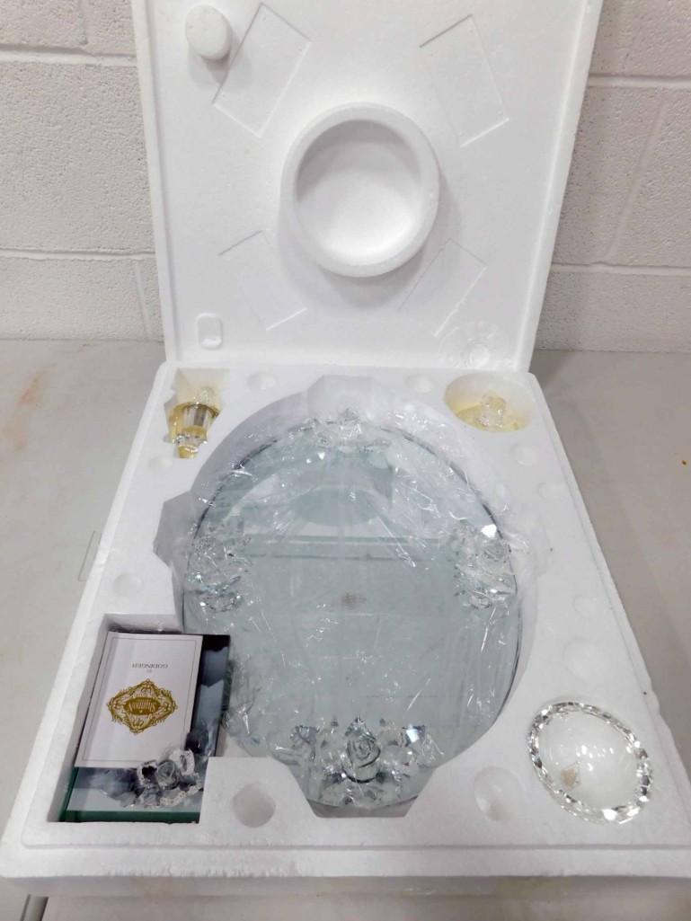 4 Pc Vanity Set Shannon Crystal by Godinger (1 of 5)