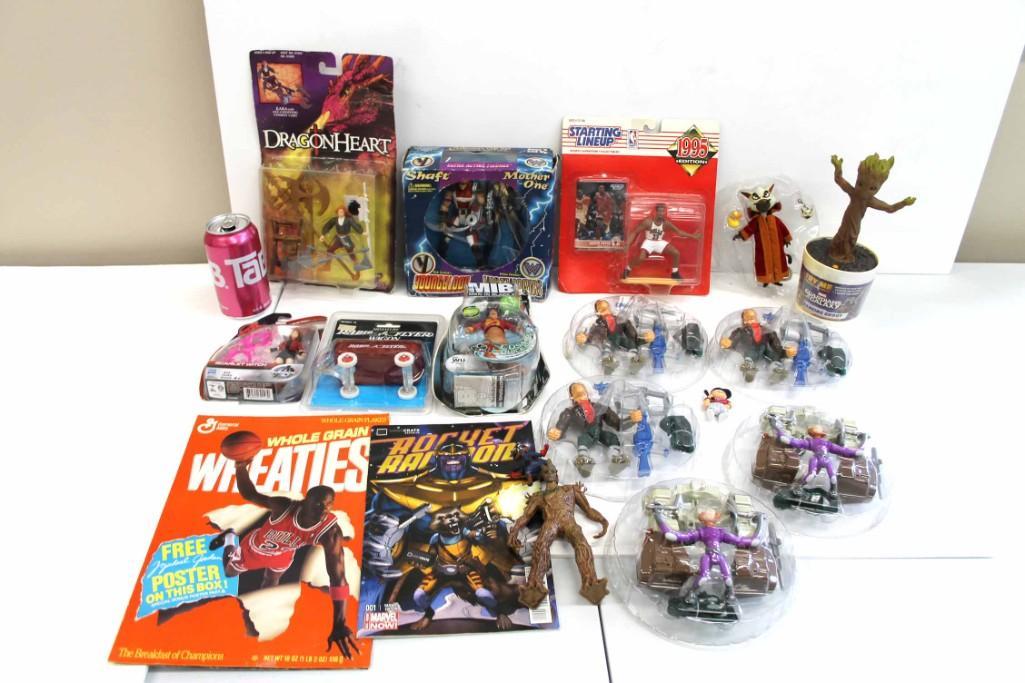 Large Action Figures Lot incl Space Monkeys, Aliens, (1 of 5)
