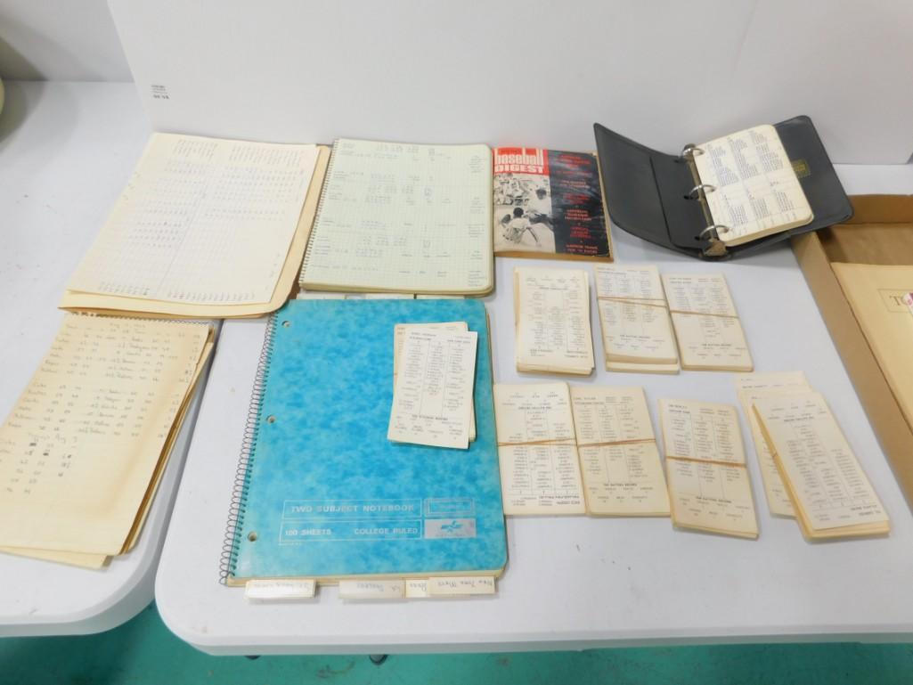 Lot of Vintage Sports Ephemera incl Baseball , Chicago (1 of 7)