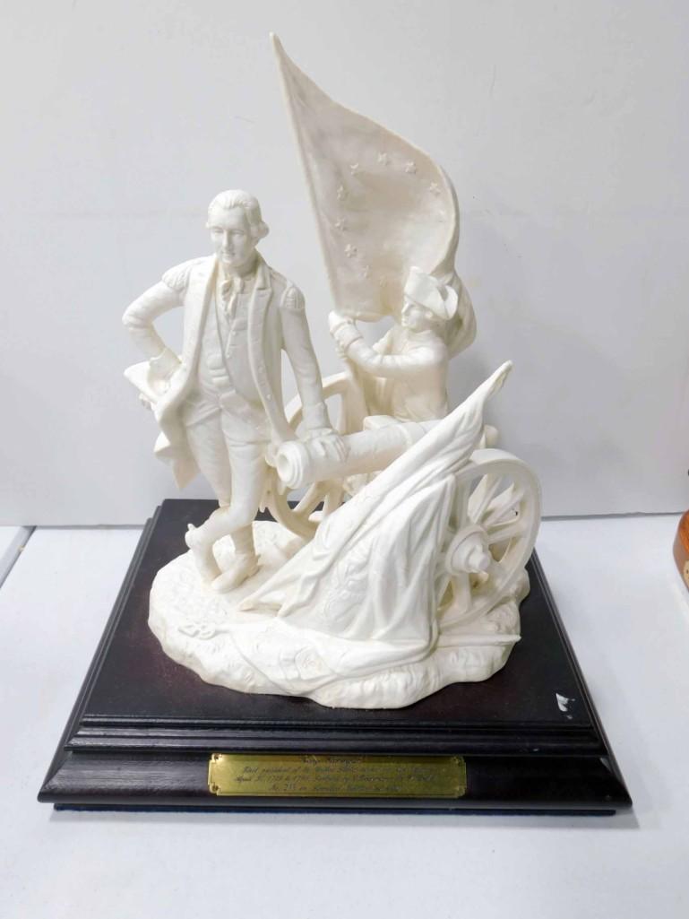 George Washington Statue 213/400 G. Bochmann for W. (1 of 6)