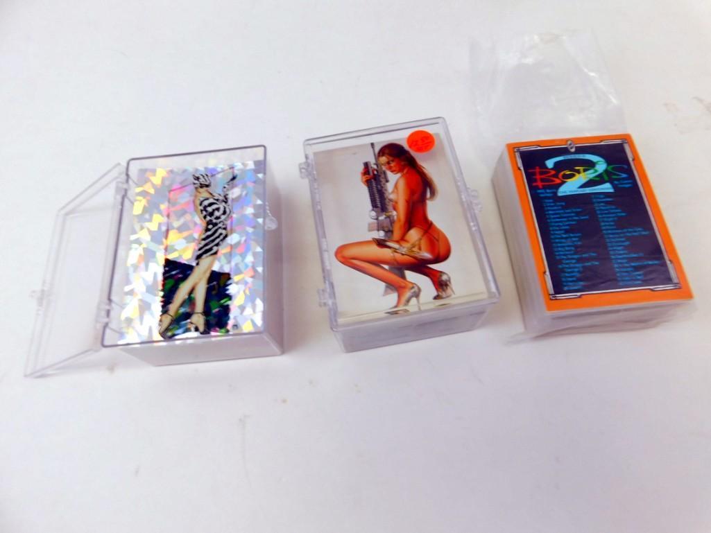 Lot of Erotic Trading Cards including Boris Series 2,: Lot of Erotic Trading Cards including Boris Series 2, Olivia De Berardinis, Hajime Sorayama Anime Cards