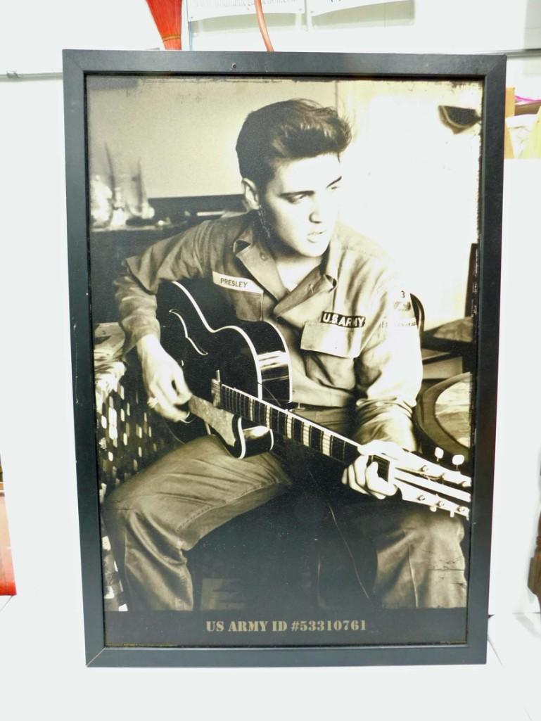 Elvis Presley US Army Large Print (1 of 4)