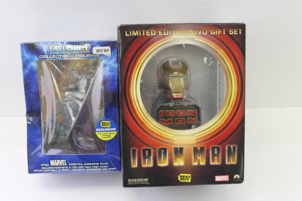 2 Marvel DVD Gift Sets incl Iron Man and Fantastic 4 (1 of 4)