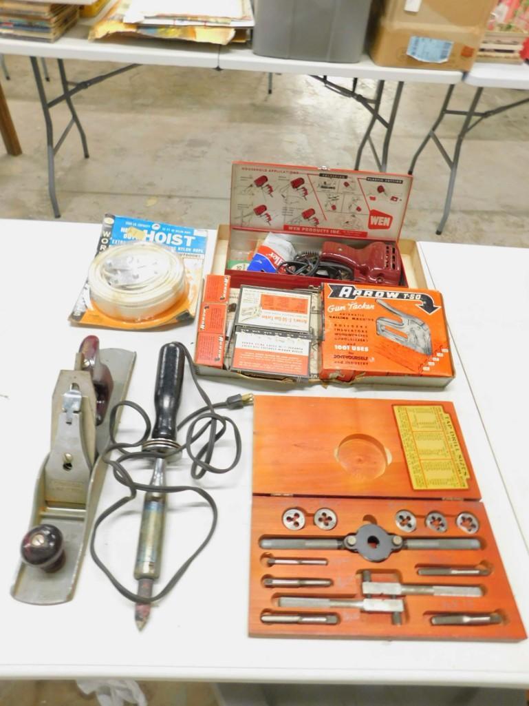 Tool Lot incl Drill , Soldering Iron , Planer , etc (1 of 4)