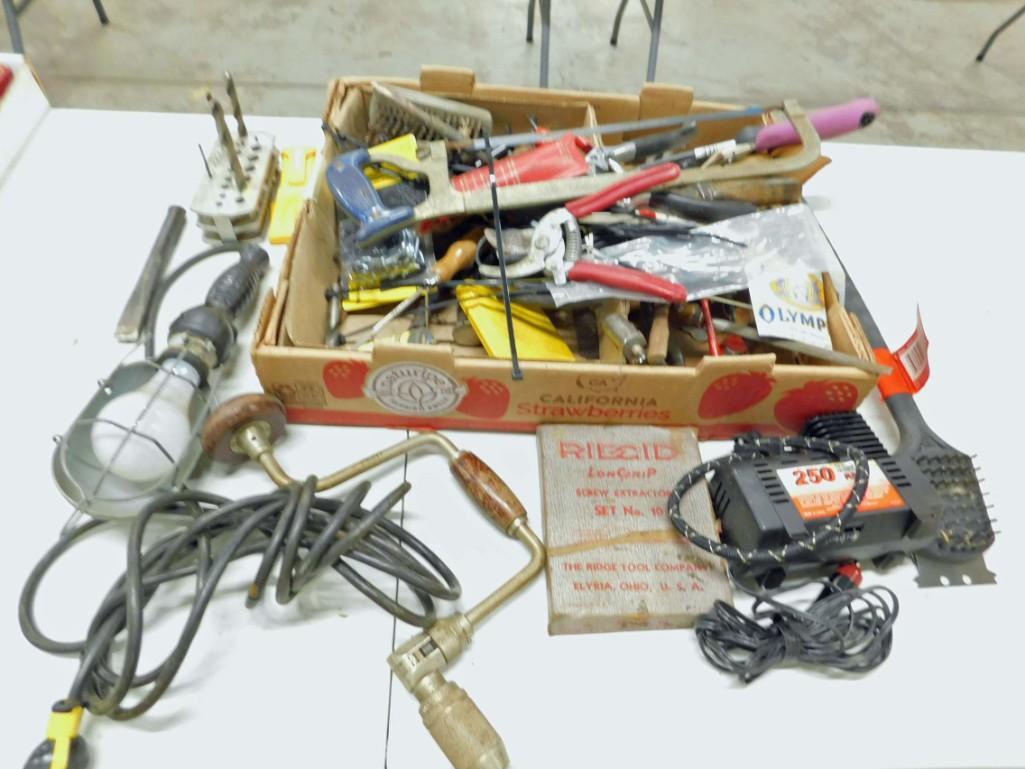 Tool Lot incl Saws , Drill bits , Screw Extractor Set, (1 of 5)