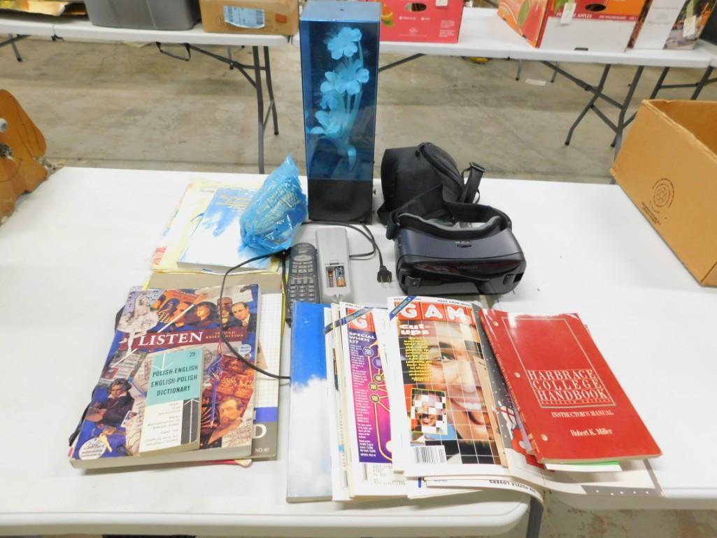 Misc Lot incl Vintage Fiber Optic Plant , Games (1 of 4)