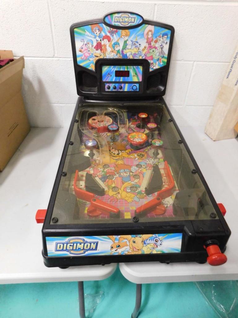 Digimon Pinball Type Game: Digimon Pinball Type Game Condition: untested