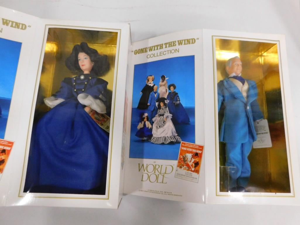 2 Gone with the Wind Dolls incl Mrs O'Hara and Mr. (1 of 4)