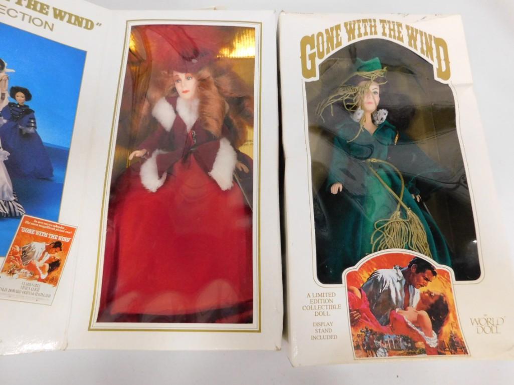 2 Gone the Wind Dolls incl Scarlett O'Hara and Belle (1 of 3)